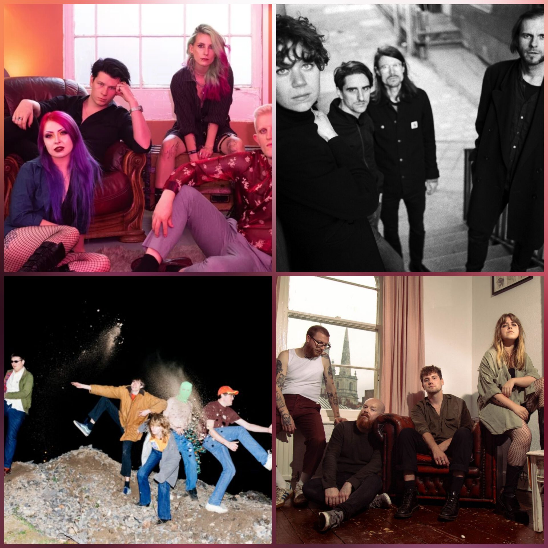 Bitter Kisses, Hope, Lawn Chair, Peach Female Voices